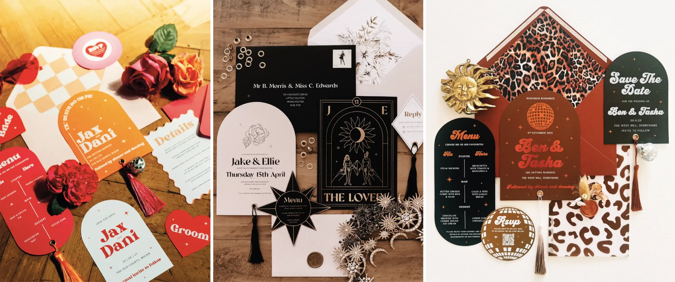 Bespoke Wedding Stationery Suites